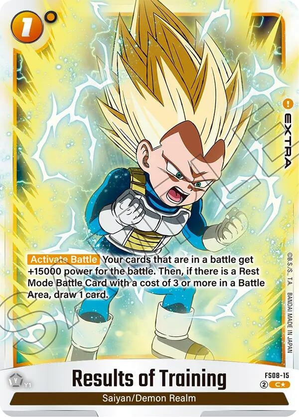 Image for Results of Training (Bonus Pack Alternate Art) - Dragon Ball Super: Fusion World
