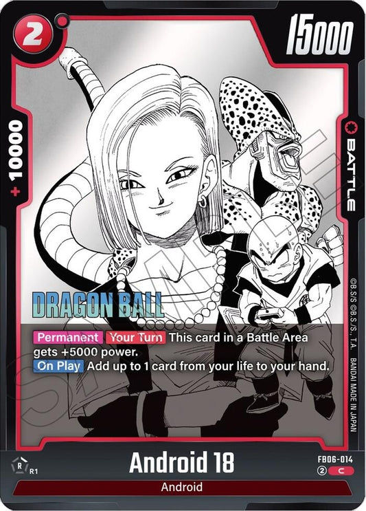 Image for Android 18 - FB06-014 - Dragon Ball Super: Fusion World