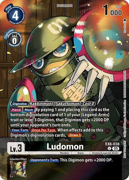 Image for Ludomon (Versus Monsters Legend Pack 2025) - Digimon Card Game