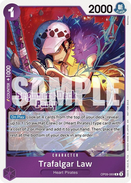 Image for Trafalgar Law (Beginners Deck Party [ST-23] - [ST-28] Participation Pack) - One Piece Card Game