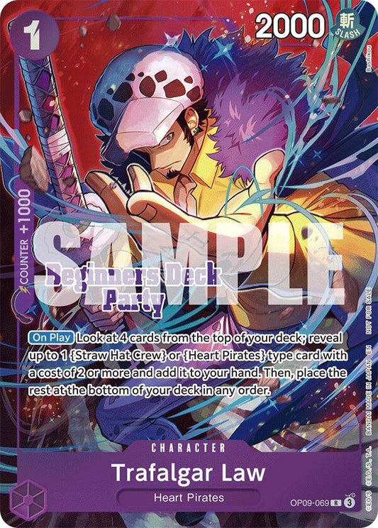 Image for Trafalgar Law (Beginners Deck Party [ST-23] - [ST-28] Winner Pack) - One Piece Card Game