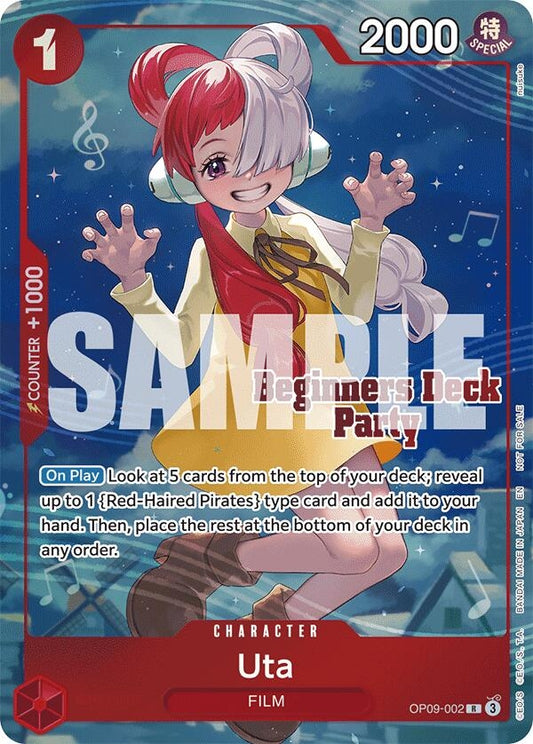 Image for Uta (Beginners Deck Party [ST-23] - [ST-28] Winner Pack) - One Piece Card Game