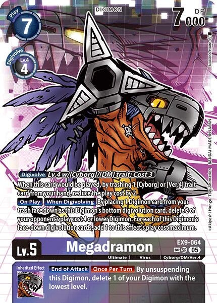 Image for Megadramon (SP) - Digimon Card Game