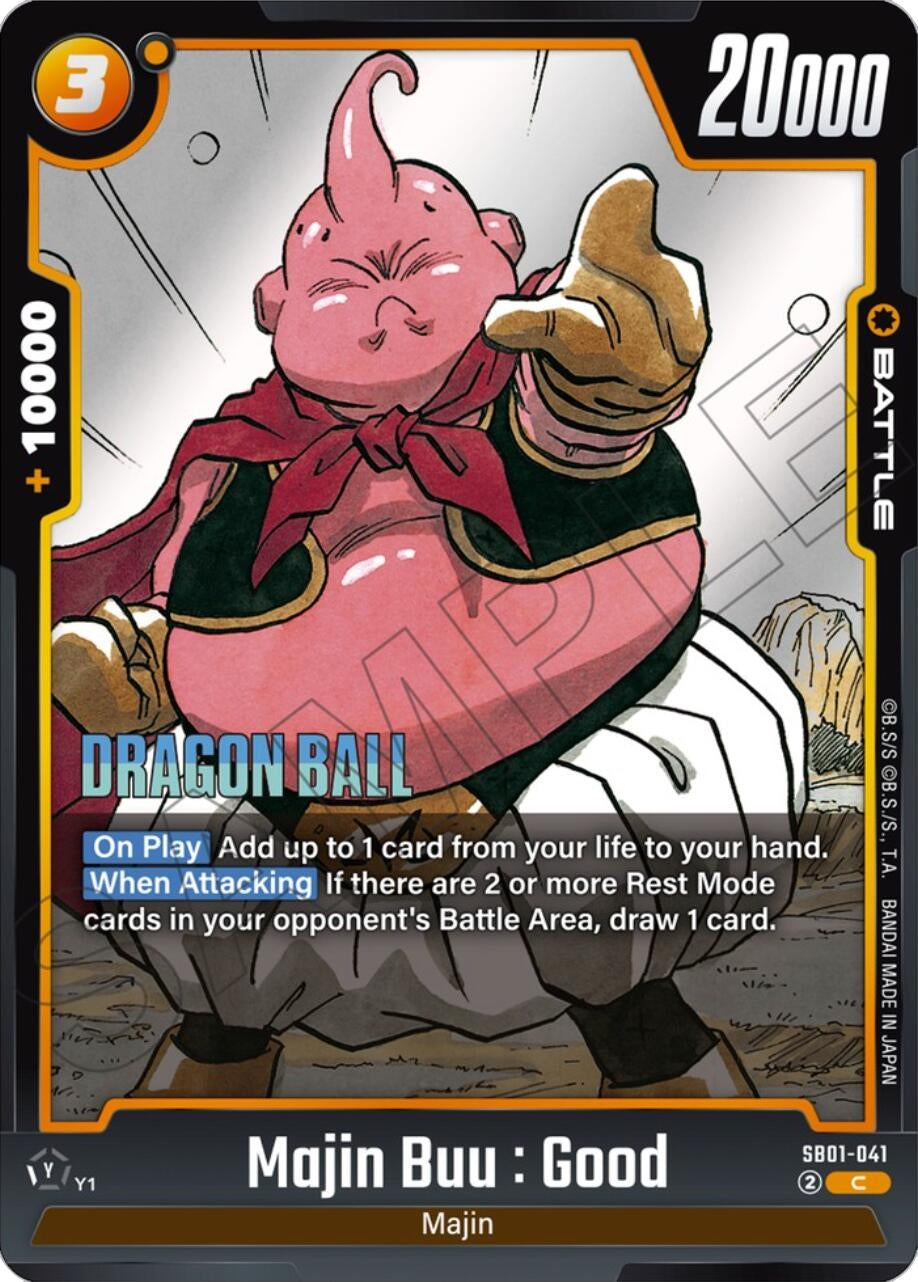 Image for Majin Buu : Good - SB01-041 - Dragon Ball Super: Fusion World