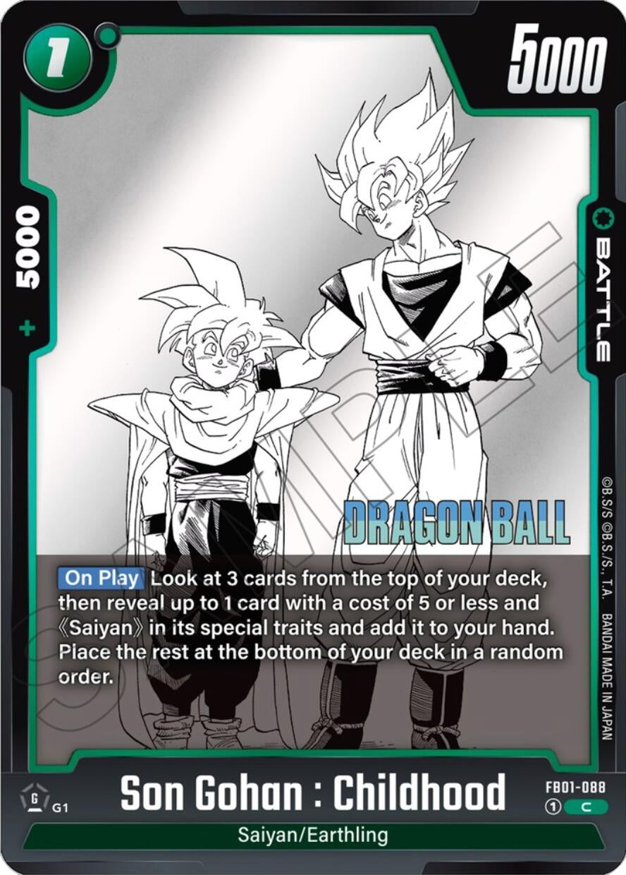 Image for Son Gohan : Childhood - Dragon Ball Super: Fusion World