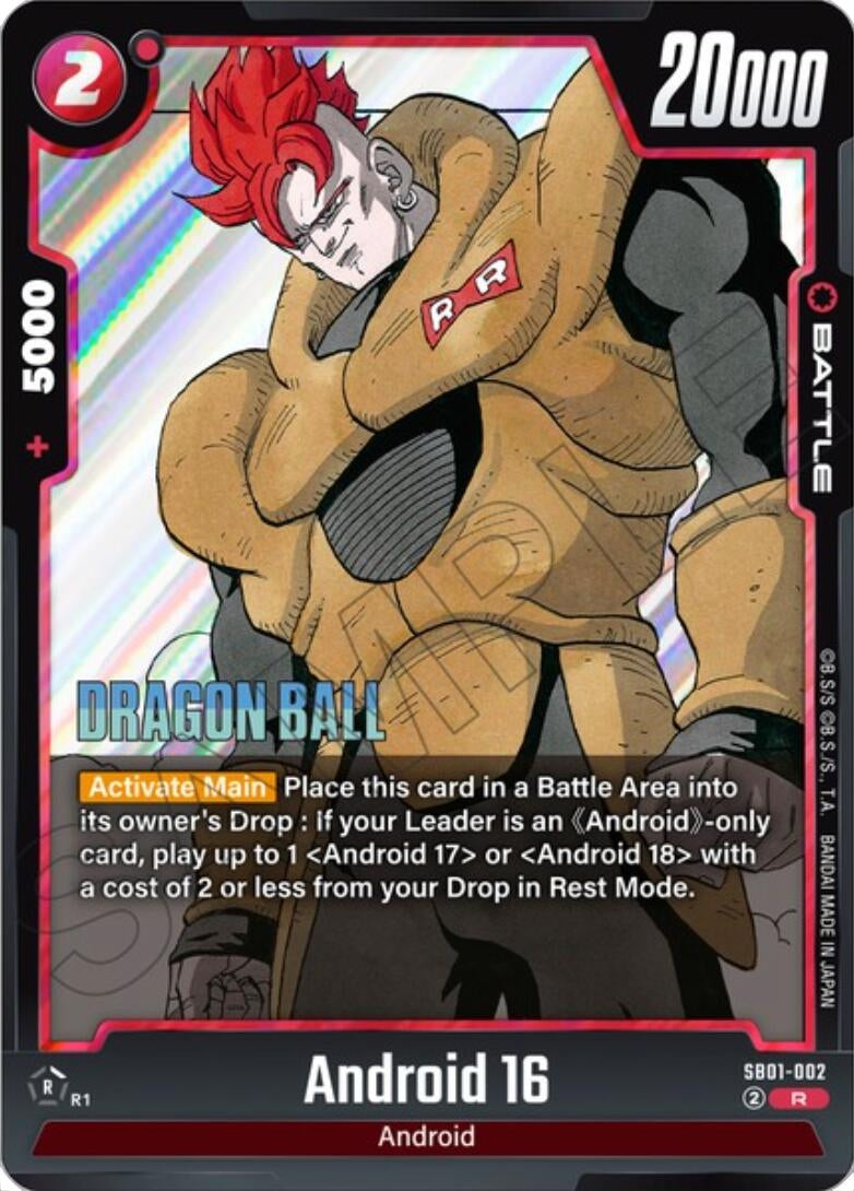 Image for Android 16 - Dragon Ball Super: Fusion World
