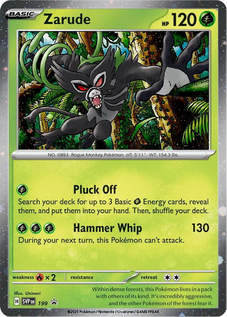 Image for Zarude - 199 (Cosmos Holo) - Pokemon