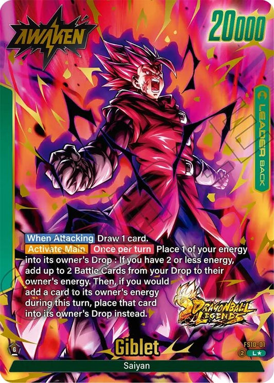 Image for Giblet - FS10-01 (Bonus Pack Alternate Art) - Dragon Ball Super: Fusion World