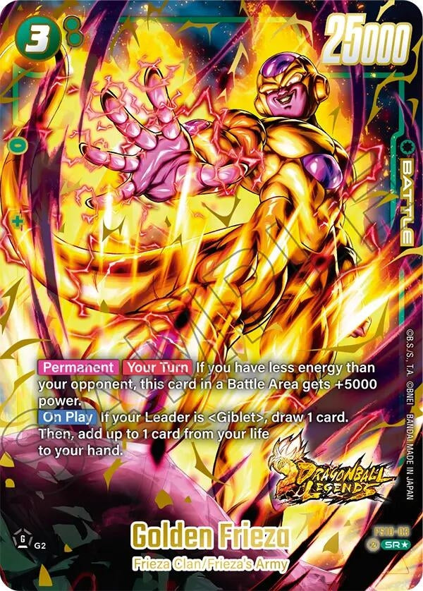 Image for Golden Frieza (Bonus Pack Alternate Art) - Dragon Ball Super: Fusion World