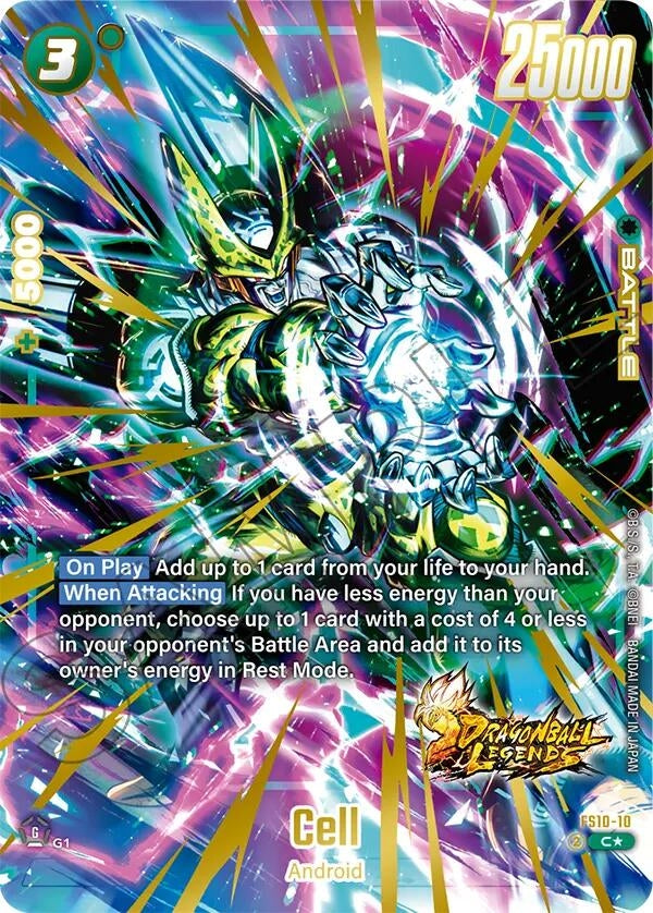 Image for Cell (Bonus Pack Alternate Art) - Dragon Ball Super: Fusion World