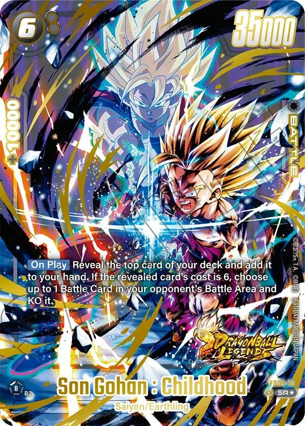 Image for Son Gohan : Childhood (Bonus Pack Alternate Art) - Dragon Ball Super: Fusion World