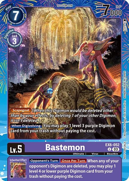 Image for Bastemon (Regulation Battle Vol. 2) - Digimon Card Game