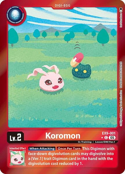 Image for Koromon (Limited Foil) - Digimon Card Game
