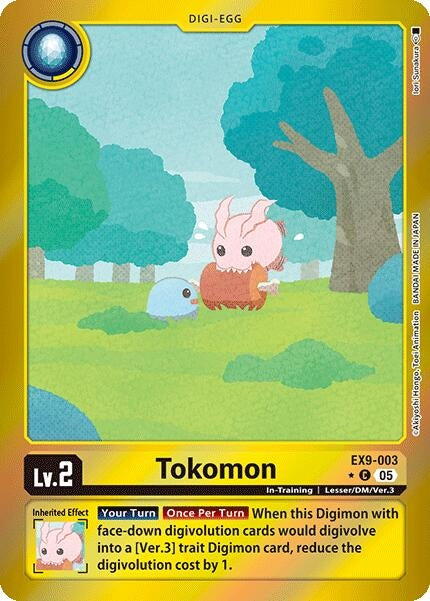 Image for Tokomon (Limited Foil) - Digimon Card Game