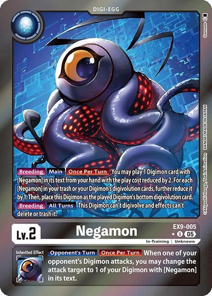 Image for Negamon (Limited Foil) - Digimon Card Game