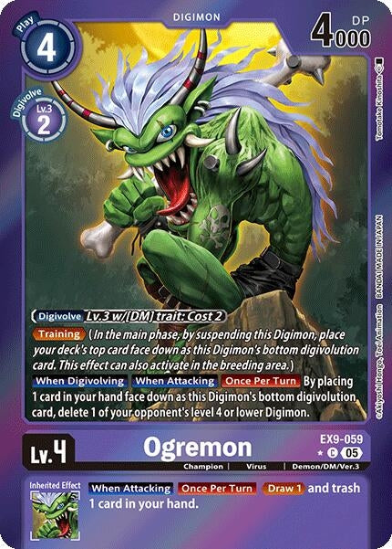 Image for Ogremon (Limited Foil) - Digimon Card Game