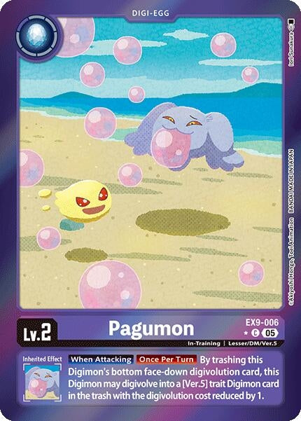 Image for Pagumon (Limited Foil) - Digimon Card Game