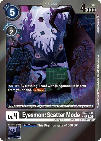 Image for Eyesmon: Scatter Mode (Limited Foil) - Digimon Card Game