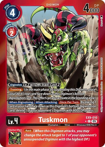 Image for Tuskmon (Limited Foil) - Digimon Card Game