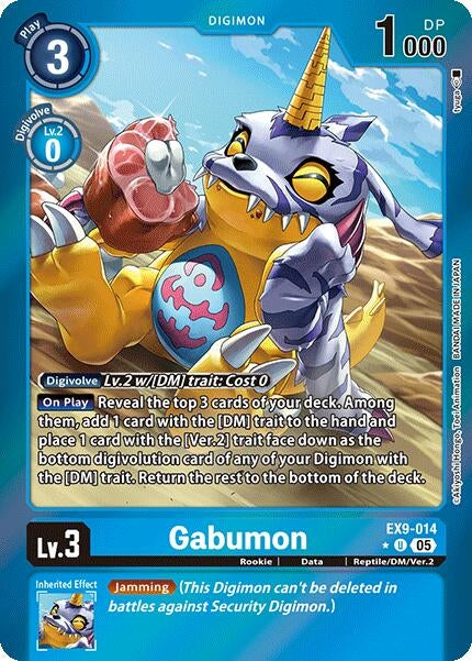 Image for Gabumon (Limited Foil) - Digimon Card Game