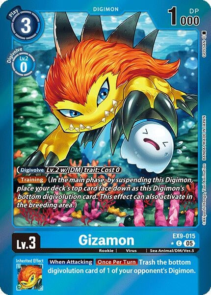 Image for Gizamon (Limited Foil) - Digimon Card Game