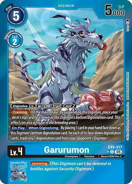 Image for Garurumon (Limited Foil) - Digimon Card Game