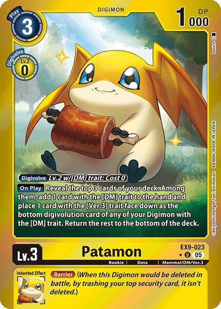 Image for Patamon (Limited Foil) - Digimon Card Game