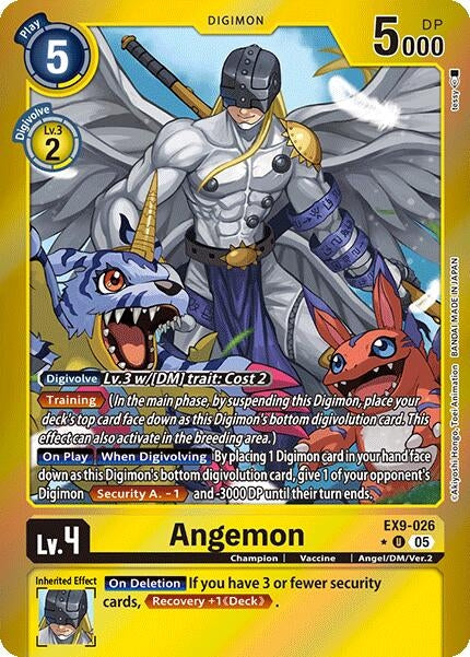 Image for Angemon (Limited Foil) - Digimon Card Game