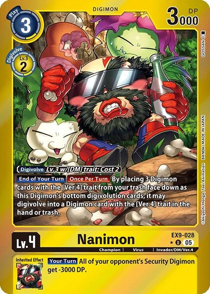 Image for Nanimon (Limited Foil) - Digimon Card Game