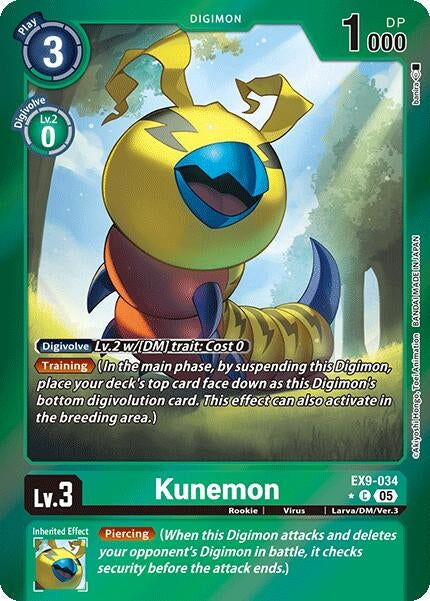 Image for Kunemon (Limited Foil) - Digimon Card Game