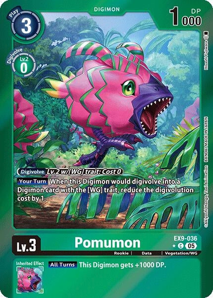 Image for Pomumon (Limited Foil) - Digimon Card Game
