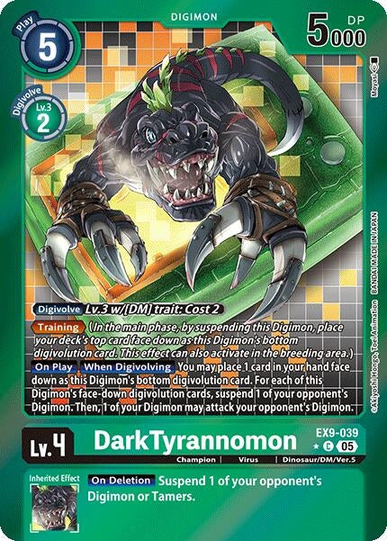 Image for DarkTyrannomon (Limited Foil) - Digimon Card Game