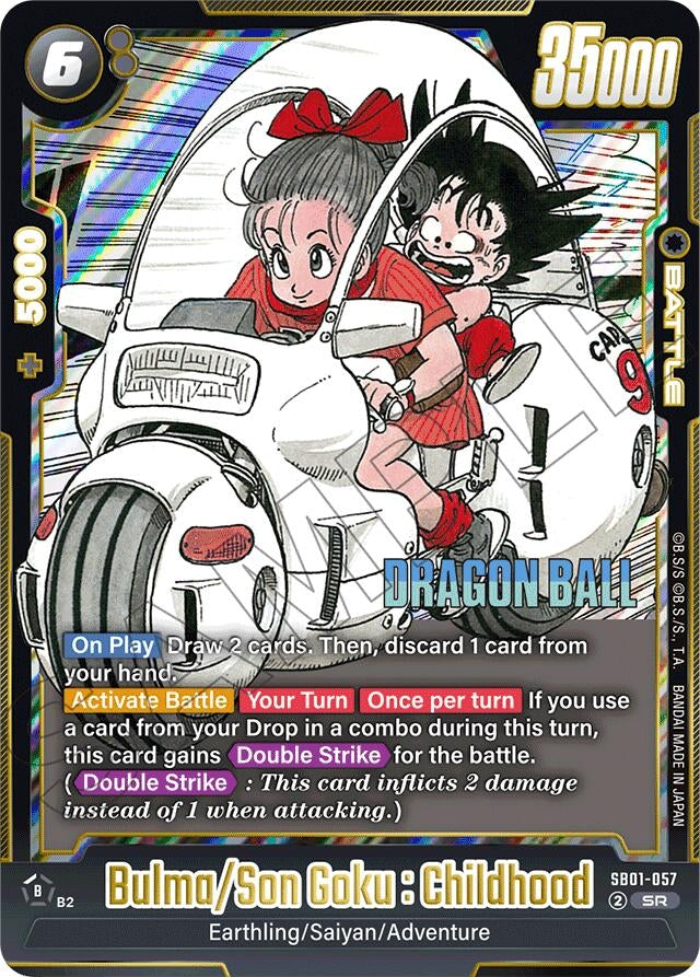 Image for Bulma/Son Goku : Childhood - Dragon Ball Super: Fusion World