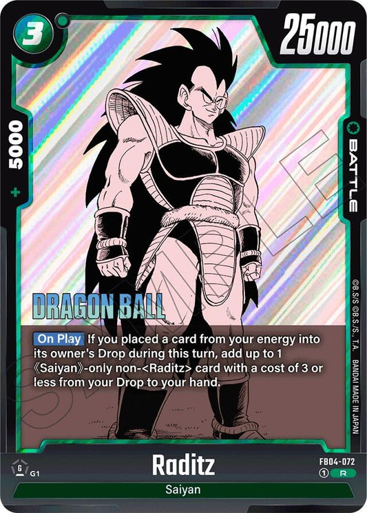 Image for Raditz - FB04-072 - Dragon Ball Super: Fusion World