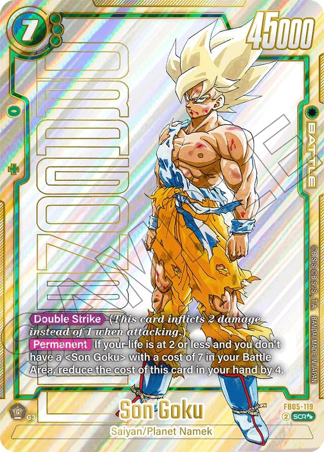 Image for Son Goku - FB05-119 (Super Alternate Art) - Dragon Ball Super: Fusion World