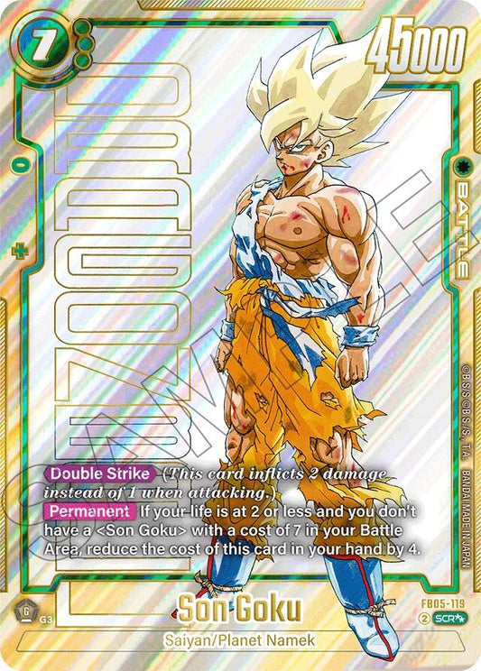 Image for Son Goku - FB05-119 (Super Alternate Art) - Dragon Ball Super: Fusion World