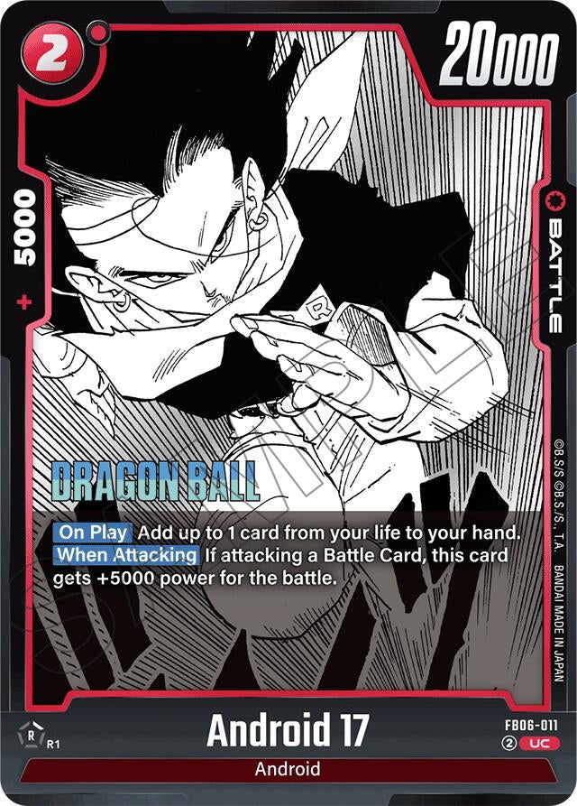 Image for Android 17 - FB06-011 - Dragon Ball Super: Fusion World
