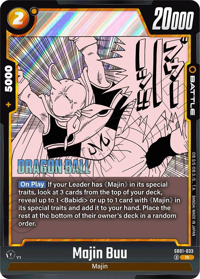 Image for Majin Buu - Dragon Ball Super: Fusion World