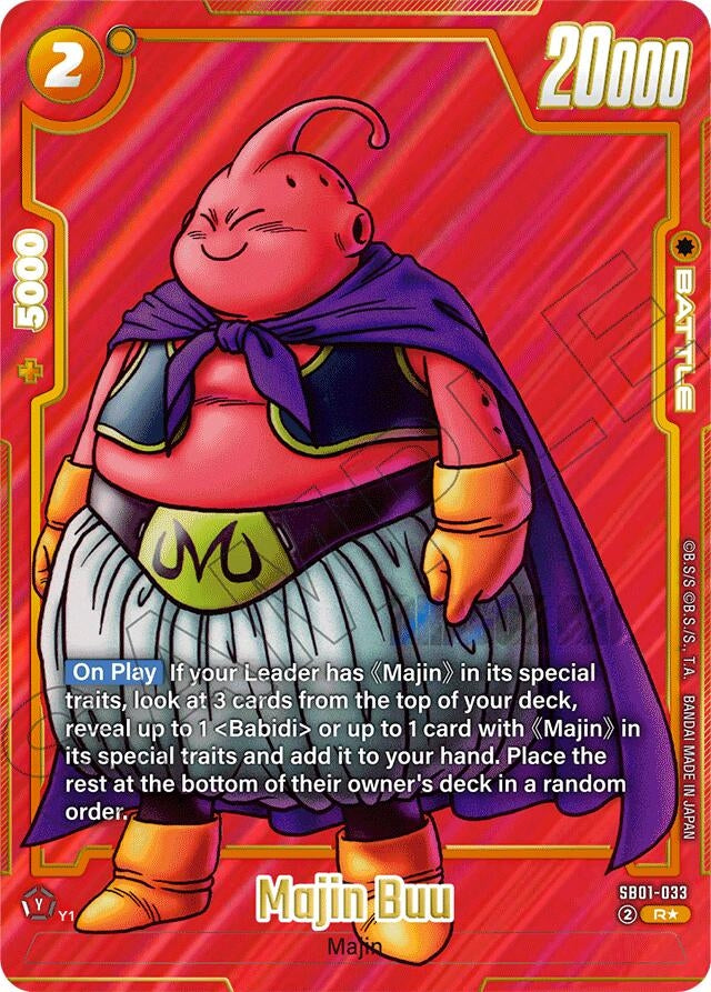 Image for Majin Buu (Alternate Art) - Dragon Ball Super: Fusion World