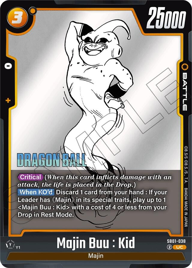 Image for Majin Buu : Kid - SB01-038 - Dragon Ball Super: Fusion World