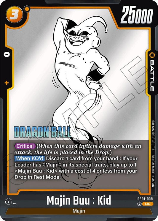 Image for Majin Buu : Kid - SB01-038 - Dragon Ball Super: Fusion World