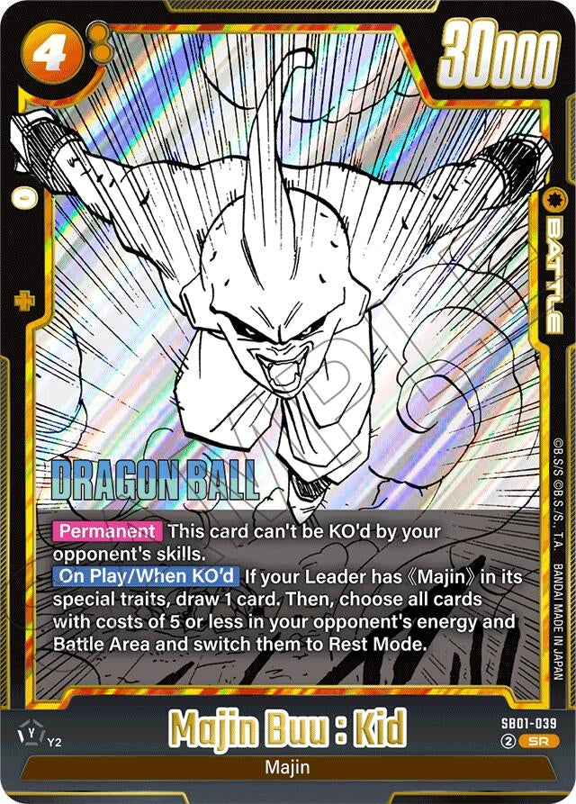 Image for Majin Buu : Kid - SB01-039 - Dragon Ball Super: Fusion World