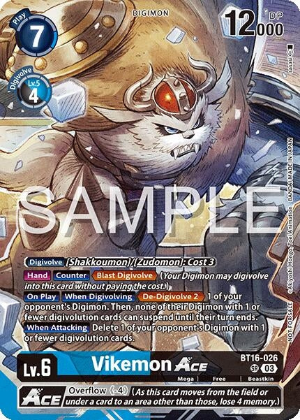 Image for Vikemon ACE (Cyber Eden Release Event Participant) - Digimon Card Game