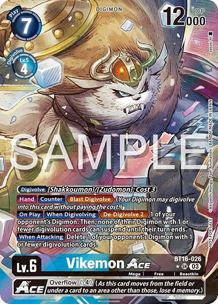 Image for Vikemon ACE (Cyber Eden Release Event Winner) - Digimon Card Game