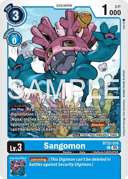 Image for Sangomon - Digimon Card Game