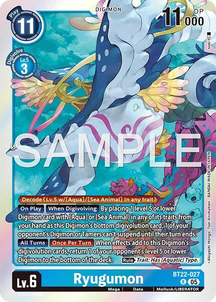 Image for Ryugumon - Digimon Card Game