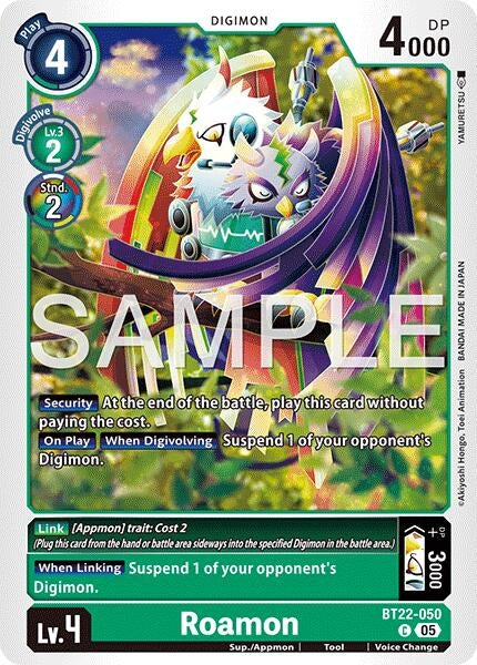 Image for Roamon - Digimon Card Game