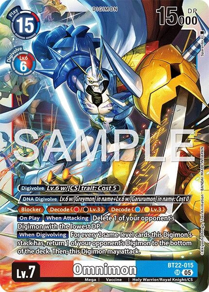 Image for Omnimon - Digimon Card Game
