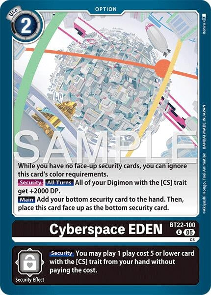 Image for Cyberspace EDEN - Digimon Card Game