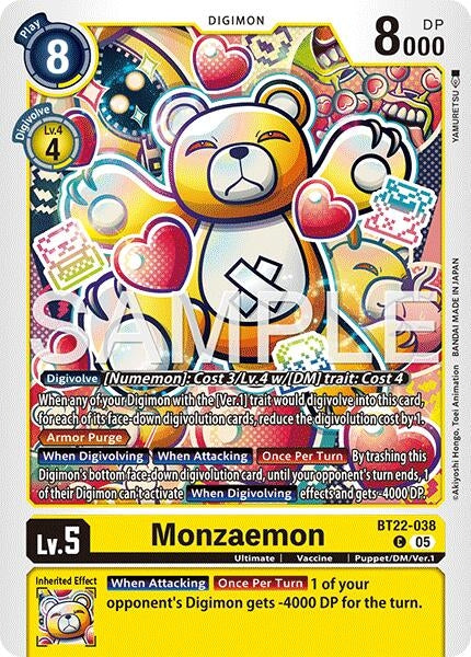 Image for Monzaemon - Digimon Card Game